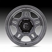 Fuel Oxide D801 Matte Gunmetal Custom Truck Wheels 3